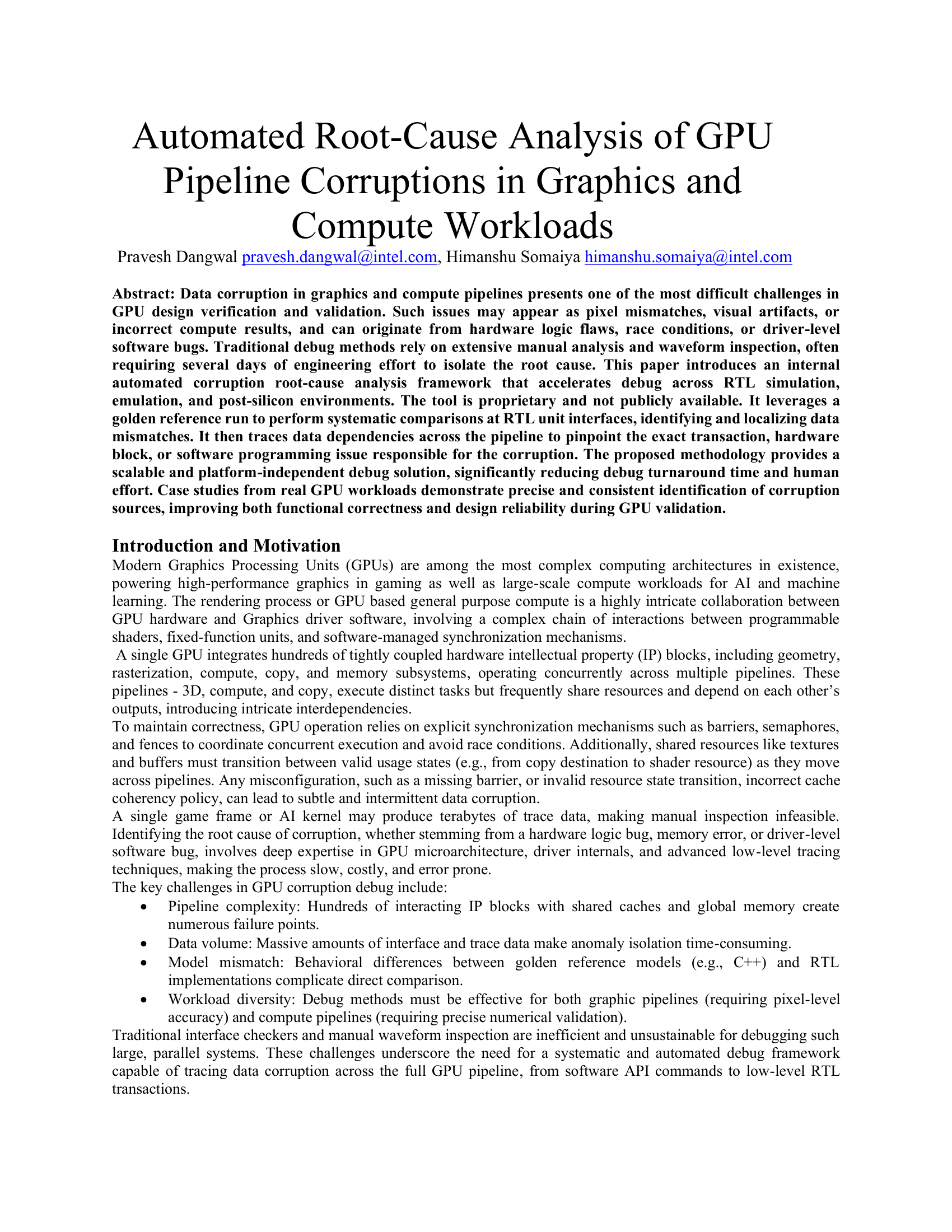 Automated Root-Cause Analysis of GPU