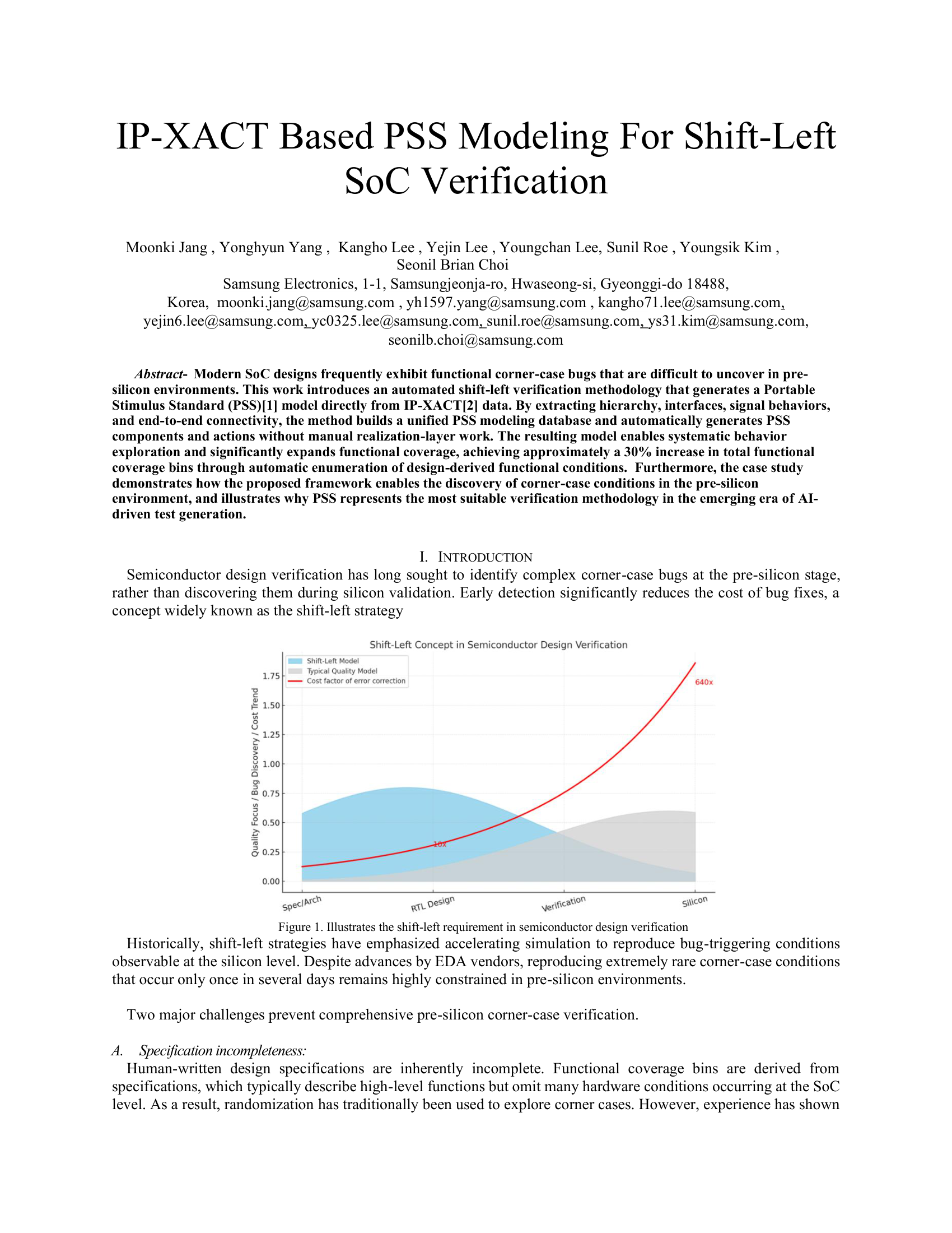 IP-XACT Based PSS Modeling For Shift-Left
