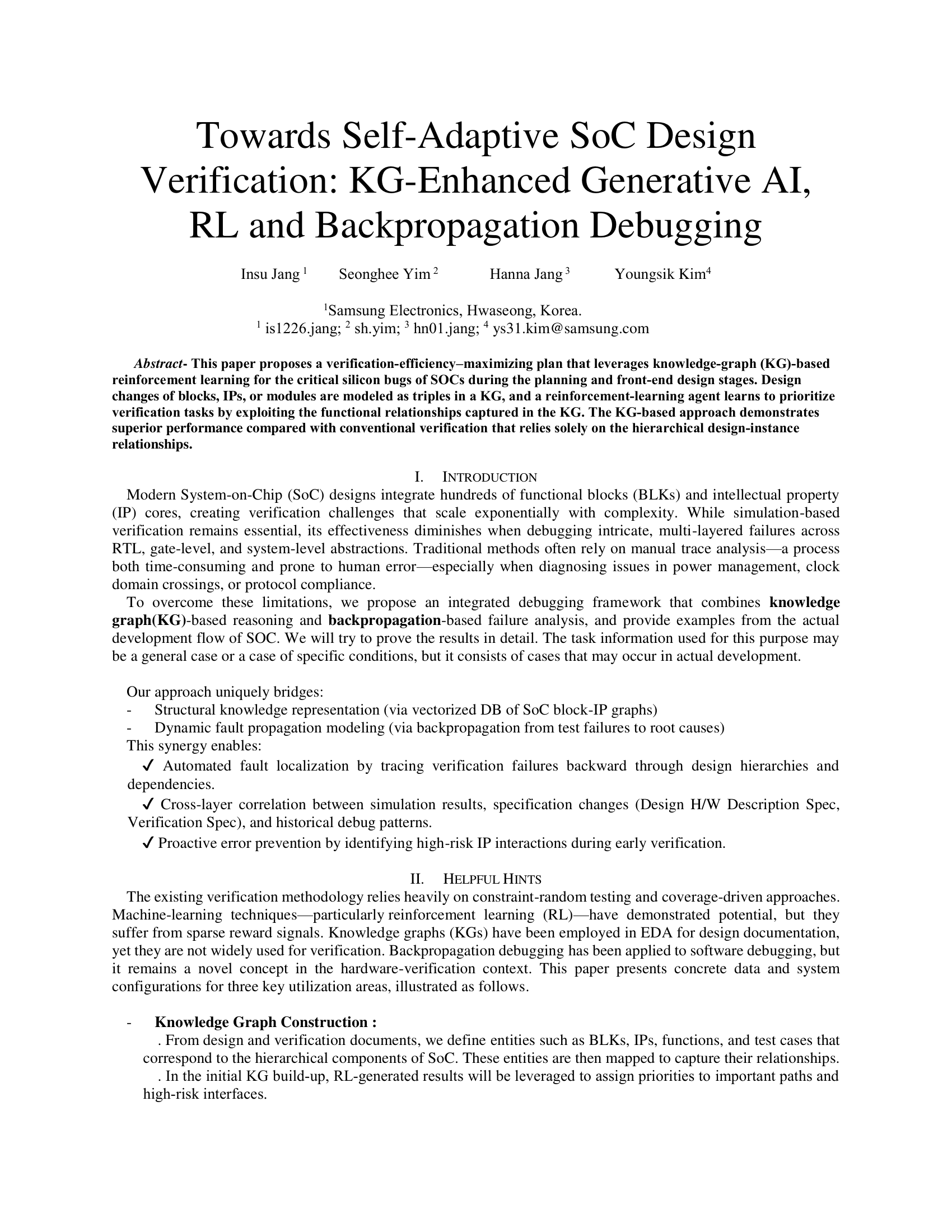 Towards Self-Adaptive SoC Design
