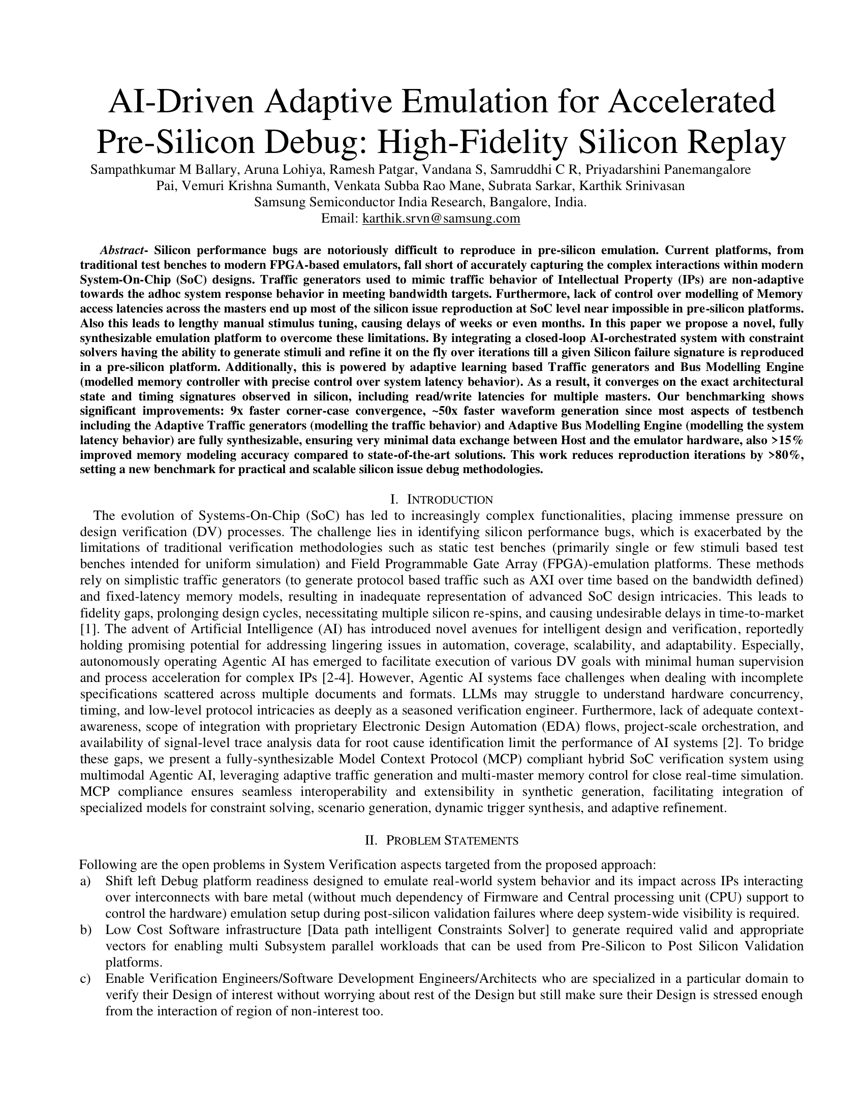 AI-Driven Adaptive Emulation for Accelerated