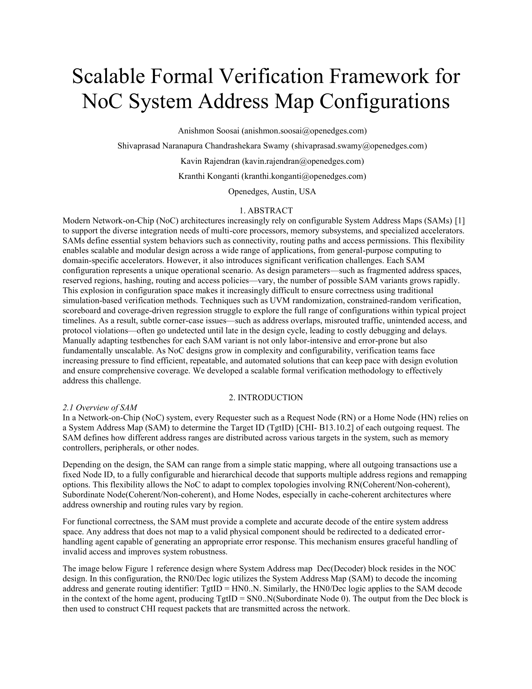 Scalable Formal Verification Framework for
