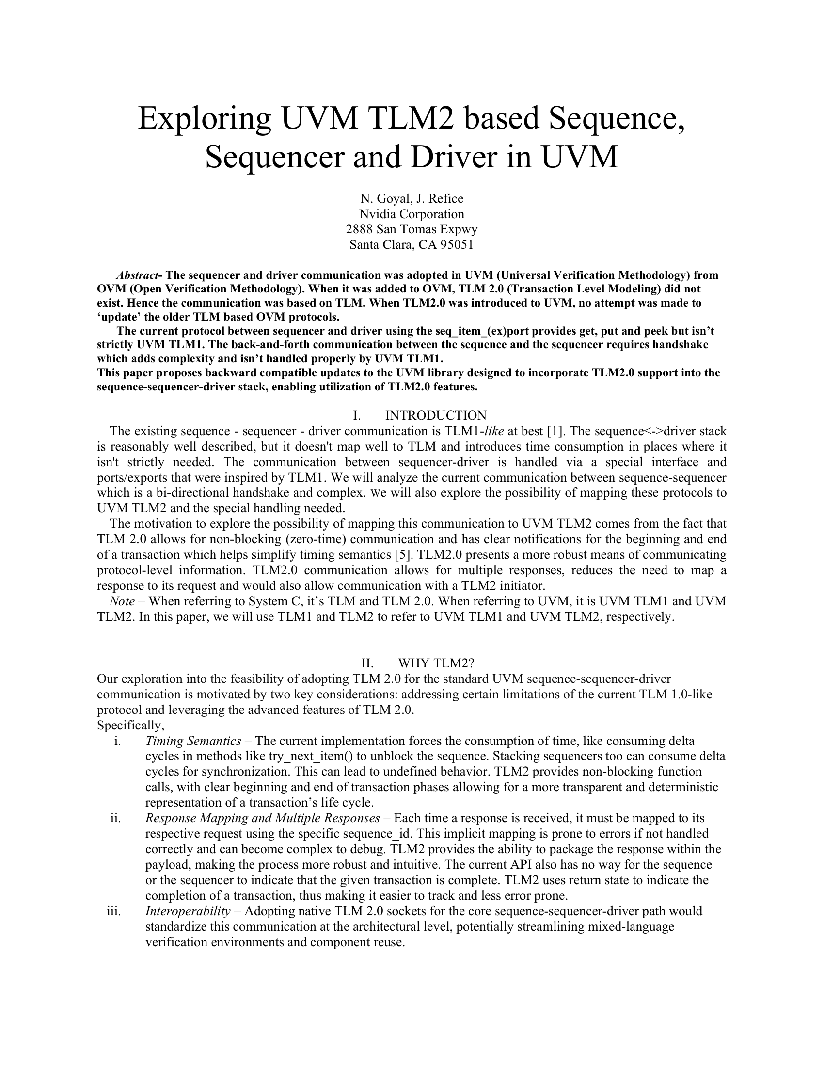 Exploring UVM TLM2 based Sequence,